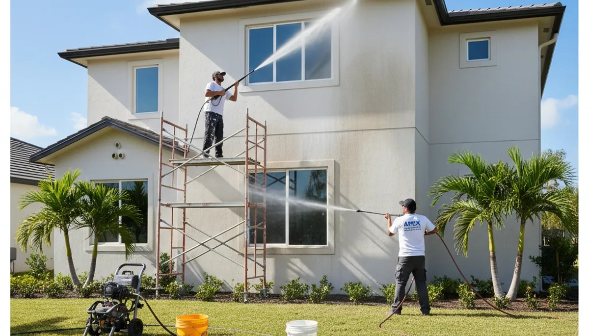 Professional pressure cleaning for homes in Berkeley, CA by expert house painters